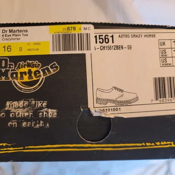 Dr. Martens Brown Leather Men's Shoes - Picture 9 of 11